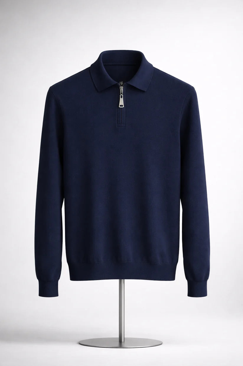 Jacquard Summer Knit Polo