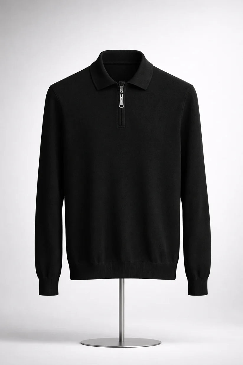 Jacquard Summer Knit Polo