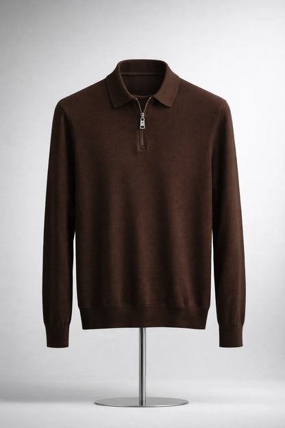 Jacquard Summer Knit Polo