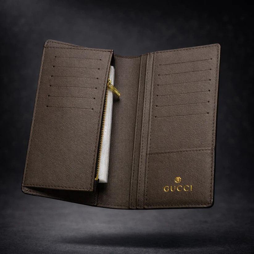 Gucci Leather Long Wallet