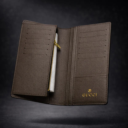 Gucci Leather Long Wallet