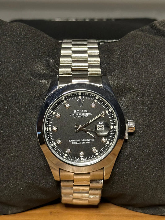 Dial RLX Date – 40mm – Stainless Steel – C-496