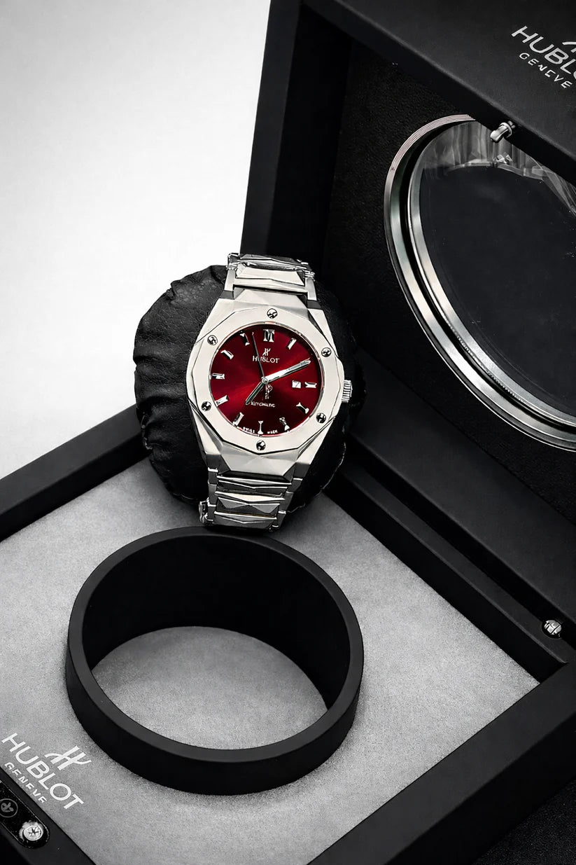 Hublot Cut Rotating Back (Swiss like)